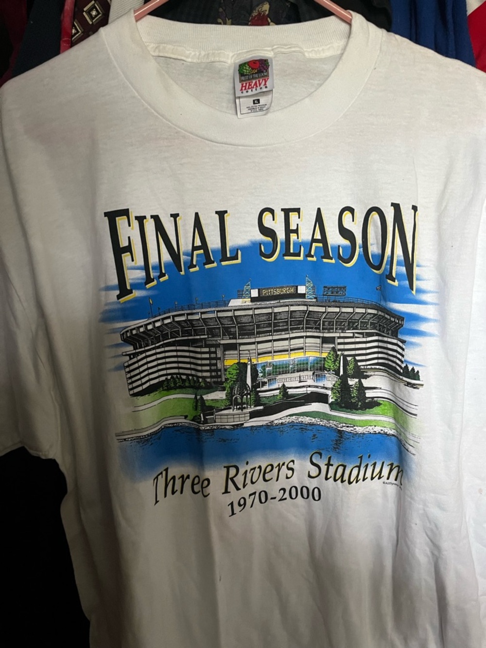 Three Rivers's stadium final season shirt